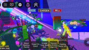 война grow a garden vs steal a brainrot