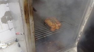 Копчение осетра