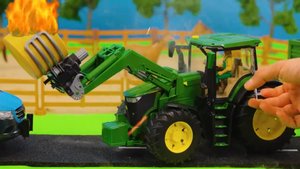 Играем в трактора и в фермера