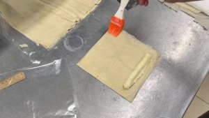 Хрустящие трубочки сулугуни