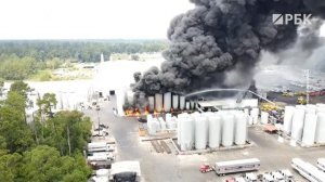 Взрывы произошли на предприятии по производству масел и смазочных материалов в США
