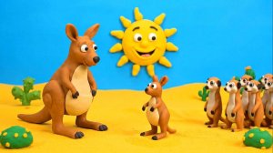 🦘 Кенгуру и его друзья | Пластилиновый мультфильм для детей 🌞🐨🐦