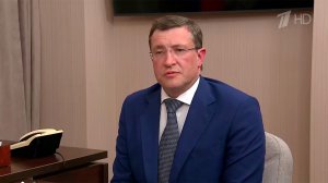 В Сарове Владимир Путин встретился с губернатором Нижегородской области Глебом Никитиным