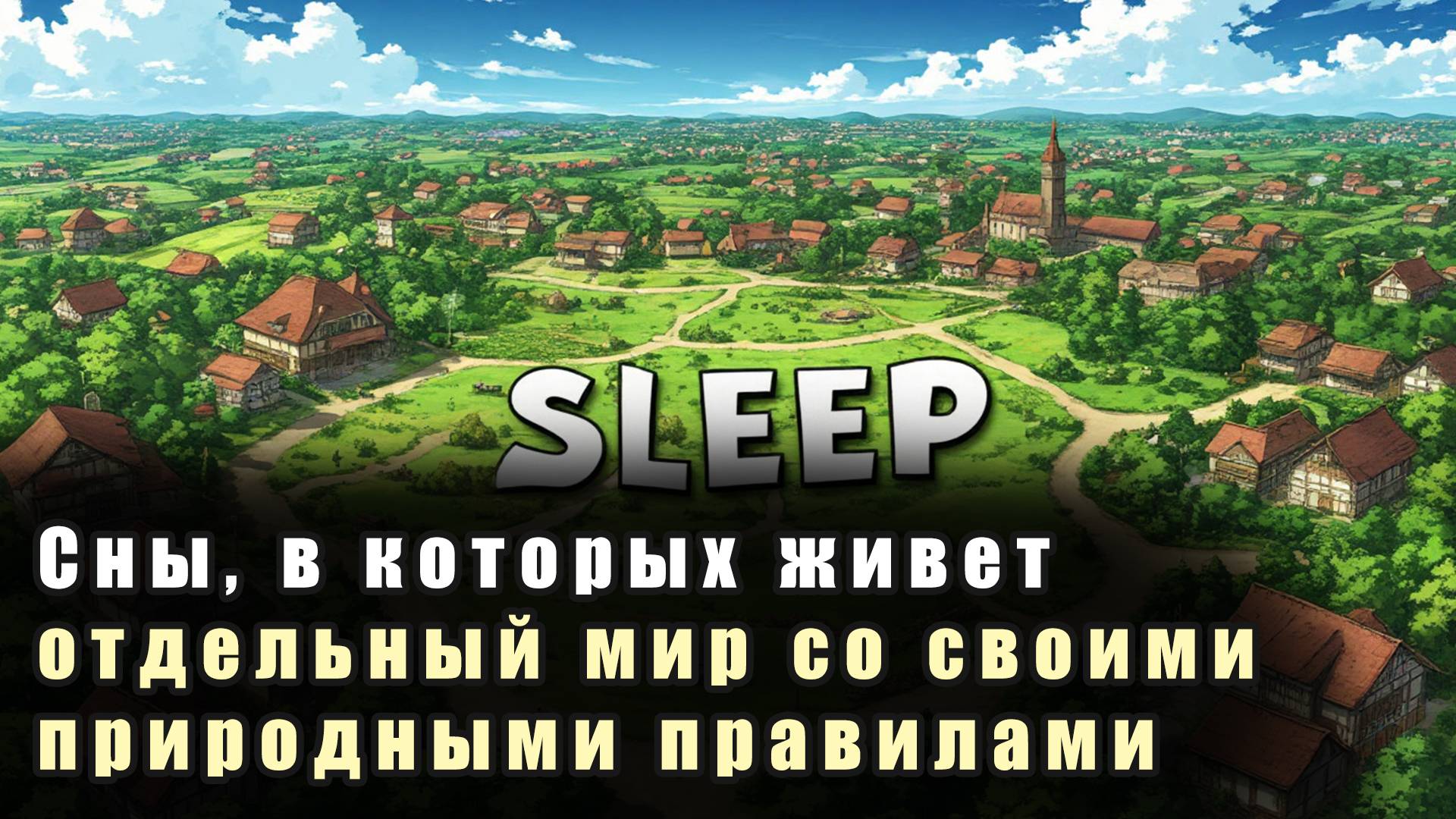 # 19 СНЫ, В КОТОРЫХ ЖИВЕТ ОТДЕЛЬНЫЙ МИР СО СВОИМИ ПРИРОДНЫМИ ПРАВИЛАМИ