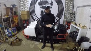 снегоход БУР@H HUNT-обслуживаемая подвеска