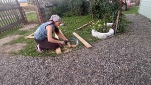 Влог Делаю каркас на ворота.22 августа 2025