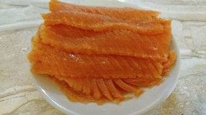 Самый простой рецепт слабосоленой форели.