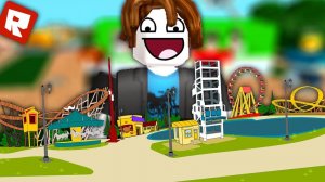 Парк роблокс, у меня перелом, мега парк.