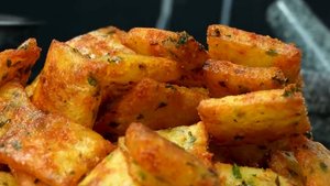 Хрустящие картофельные кубики