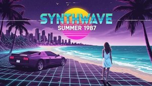 Synthwave Summer 1987 – Endless Heat in Retro Motion
