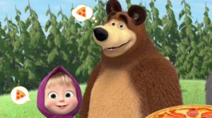 Маша и медведь Пиццерия игра мультфильм