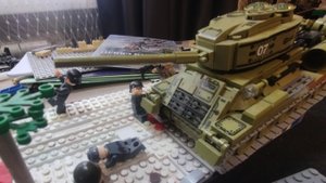 Lego Сталинград самоделка / один (Lego Stop motion)