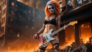 EPIC HARD ROCK INSTRUMENTAL Survive the Zombie Apocalypse with Epic AI Short Cinematic