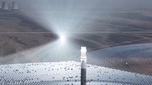 КИТАЙ -  В провинции Ганьсу заработала первая в мире зеркально-солнечная электростанция !!!