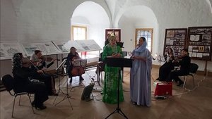 Г.Ф.Гендель.Камерный дуэт "Цветок,зарёй рождённый".Исп.Инна Платонова и Ирина Умнягина.