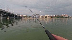 В поисках окуня.Микроджиг.