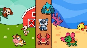 Развивающий мультфильм для детей (познавательный мультик одля малышей) ‘’цвета, фигурки, пазлы’’»