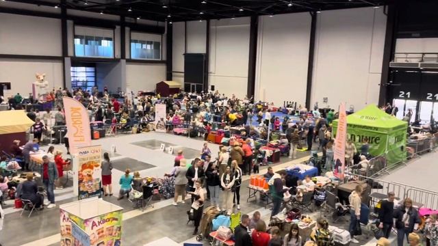 Выставка собак. ЭКСПОФОРУМ