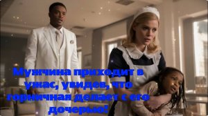 Мужчина приходит в ужас, увидев, что горничная делает с его дочерью!
