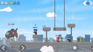 Киборги против боссов в Clone Armies.