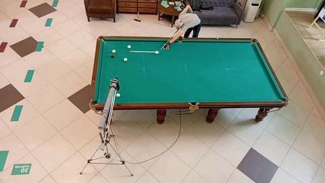 Бильярдный тренажер ЛИДЕР . Русский бильярд.