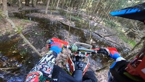 Муки в лесу, часто глохну, питбайк эндуро ч2