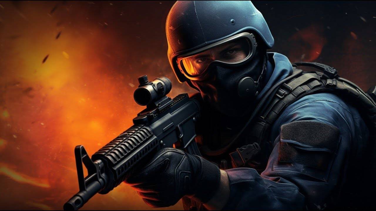 Counter-Strike 2.  Тренировка: карта Dust II.