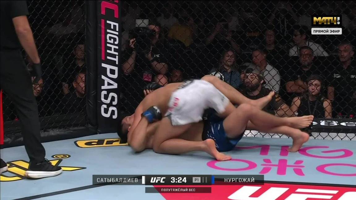 Дияр Нургожай против Урана Сатыбалдиева (видео). UFC Fight Night
