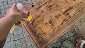 23.08.25г.Новая покупка.Трюмо-зеркало ,которому 100?!! лет.Что у нас получилось?