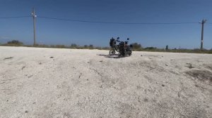 Отдохнули на Ясенской косе и прокатились на электровелосипедах.