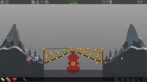 Poly Bridge прошел 1-1 - 1-9 уровни!