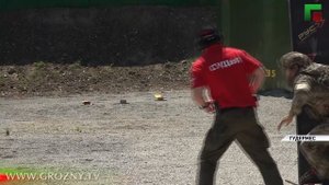 В Гудермесе продолжается XII Открытый чемпионат по тактической стрельбе среди силовых подразделений