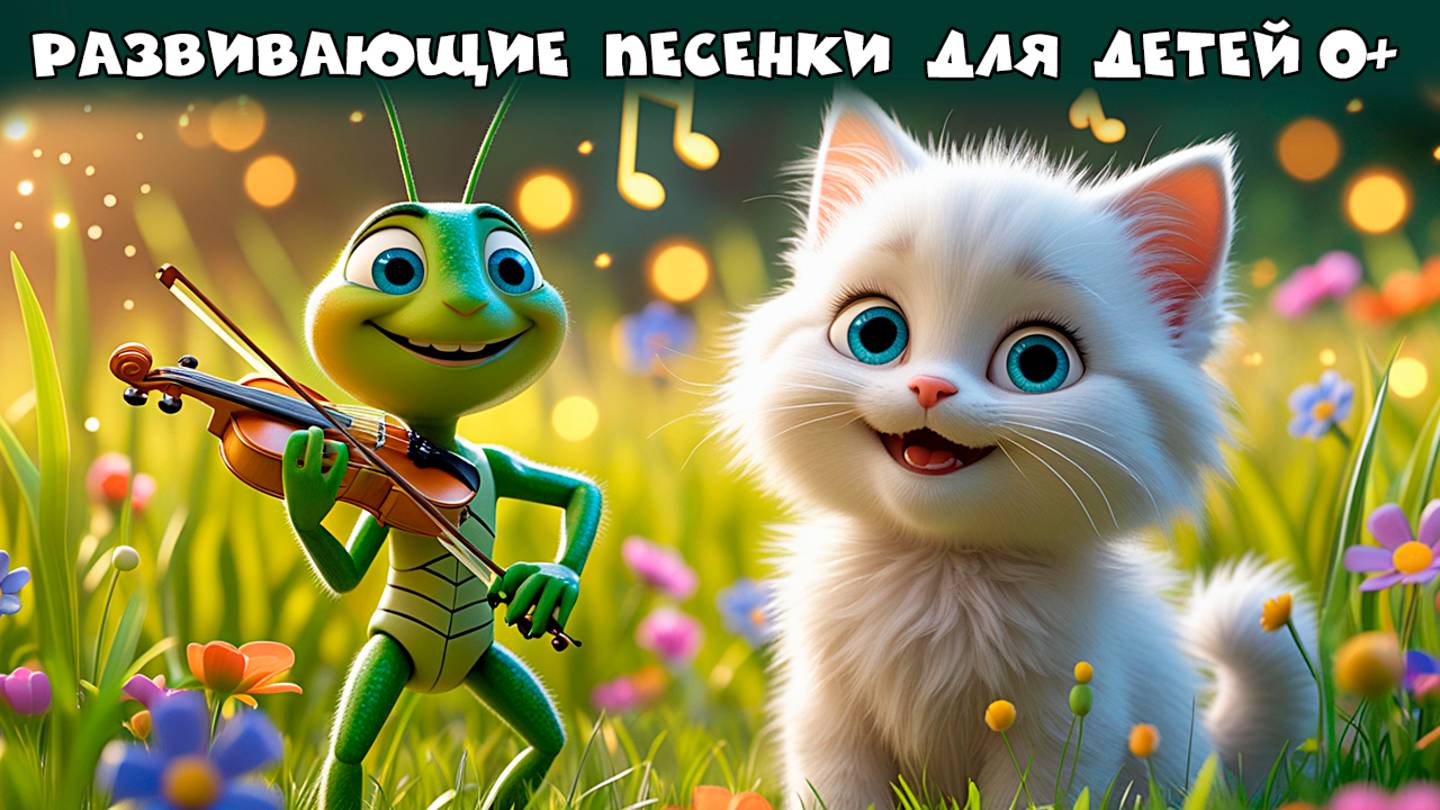 🎵 Развивающие мультики-песенки для детей 👶✨ Мультсборник