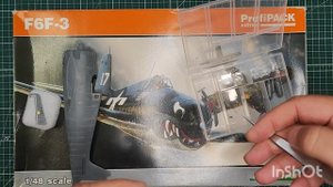 №253 Hellcat F6F3 1/48 Eduard сборка, окраска.mp4