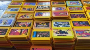 Купил коллекцию игр картриджей Денди из 90х. Редкие игры на Dendy и Famicom. 250 штук.