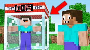 Про посадил нуба в куб с ТНТ таймером в Майнкрафте ! ! DakPlay DakPlay ДакПлей ДакПлей