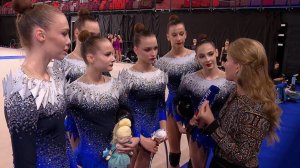 В Москве завершились международные соревнования по художественной гимнастике