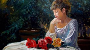 Разлука. Художник Евгений Муковнин.