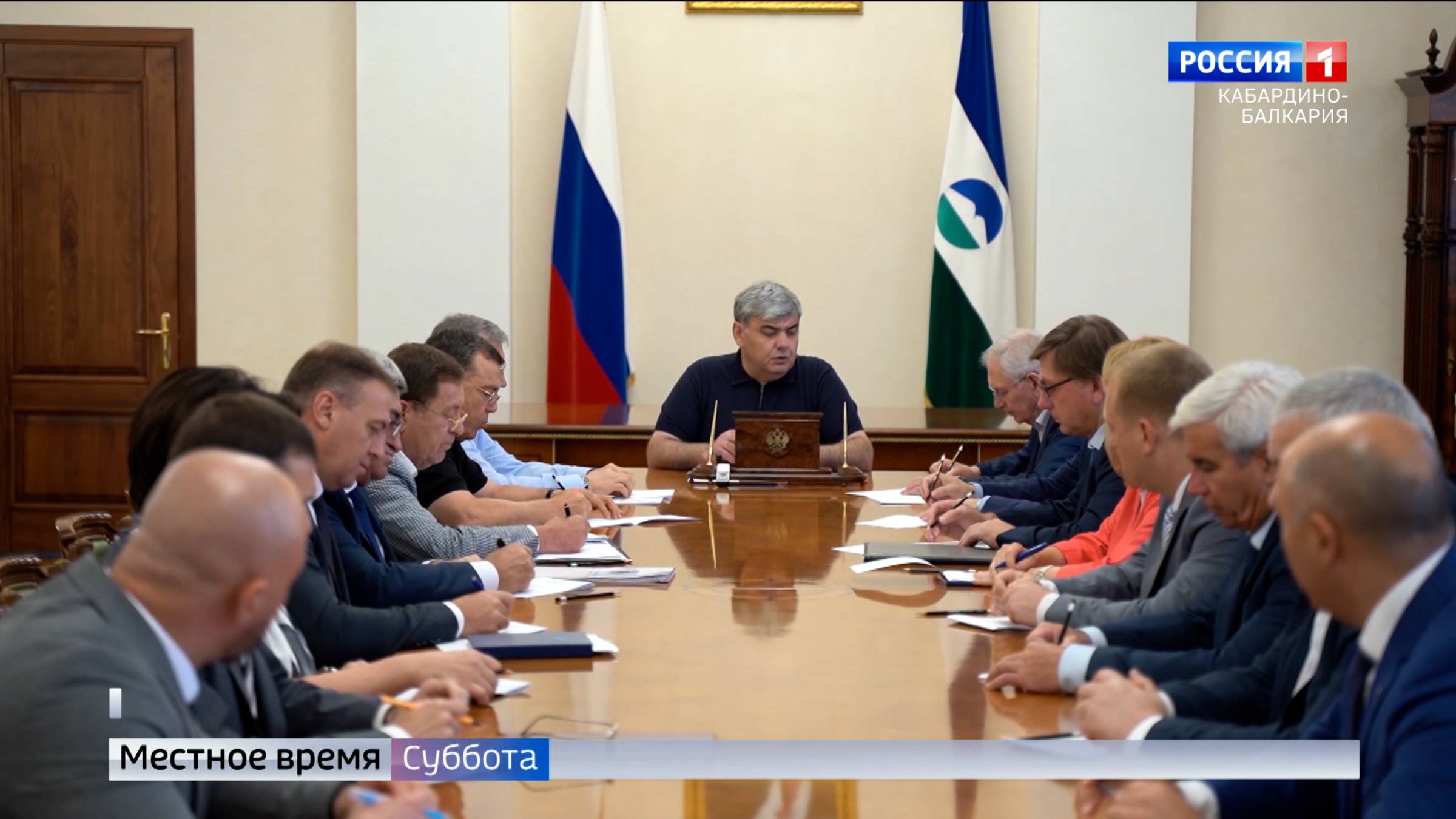 Глава КБР Казбек Коков провел оперативное совещание с главами муниципалитетов смотреть онлайн