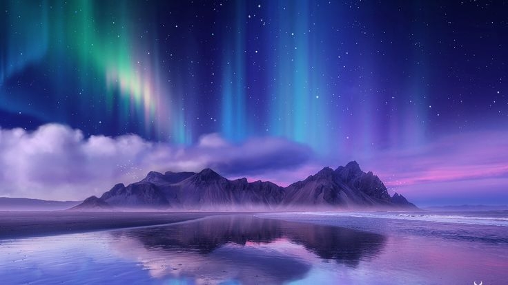 Northern lights (Beautiful music) 🎧