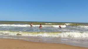 Азовское море, волны, Фантомас, грязевой вулкан.