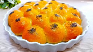😋Ароматные хлебные булочки! Легкий домашний рецепт на каждый день!