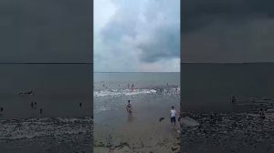 Лермонтова шторм люди всё равно купаются