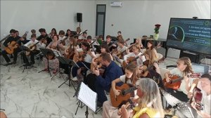 ТАНЦУЙ СО МНОЙ - Пабло Руис Белтран, ар. Александра ВИНИЦКОГО. Оркестр летней гитарной школы. 2025