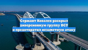 Сержант Ковалев раскрыл диверсионную группу ВСУ и предотвратил незаметную атаку