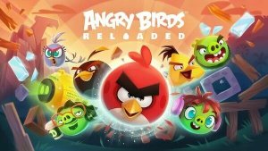 Играю в Angry birds reloaded 2 часть