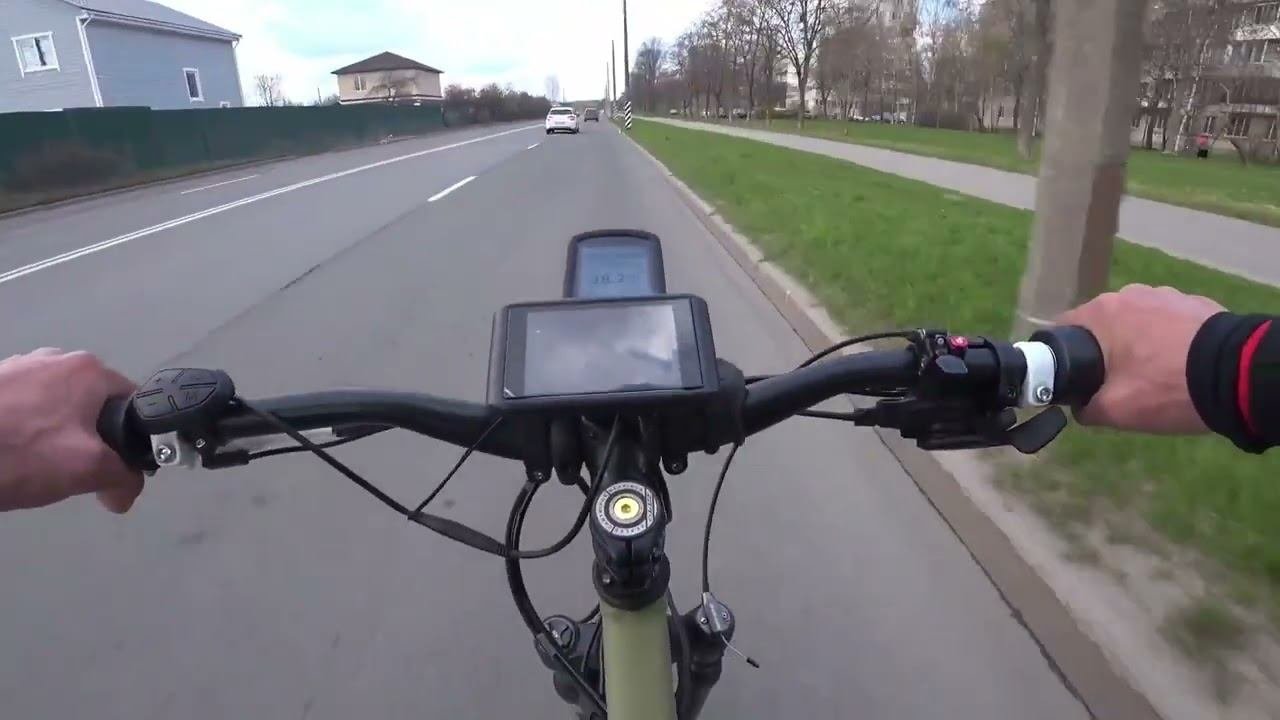 Электровелосипед 3000w (первый выезд).