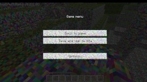 я добился глитча в minecraft alpha 1.2.3_03