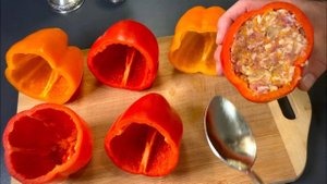 Вкуснее не бывает! Фаршированные перцы – сочные, ароматные и невероятно простые!