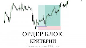 ОРДЕР БЛОК основа трейдинга
